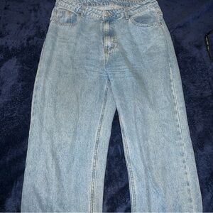 High Waisted Light Wash Jeans